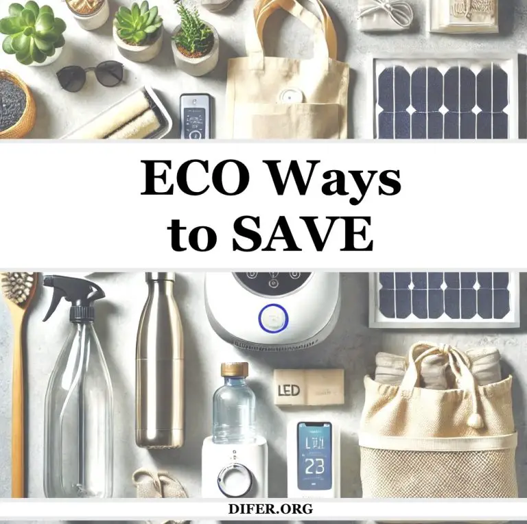 ECO Ways to Save