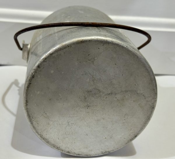 Vintage Aluminum Milk Can – Farmhouse Decor or Functional Storage - Image 5